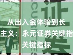 从出入金体验到长期主义：永元证券关键指标