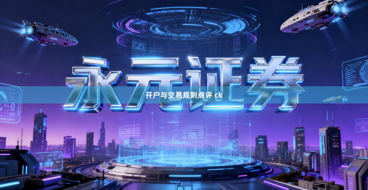 开户与交易规则点评 ck